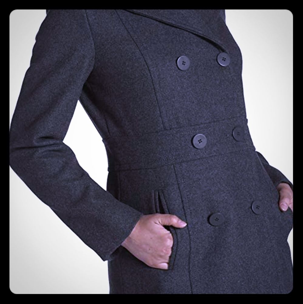 Kenneth Cole Reaction Double Breasted Peacoat